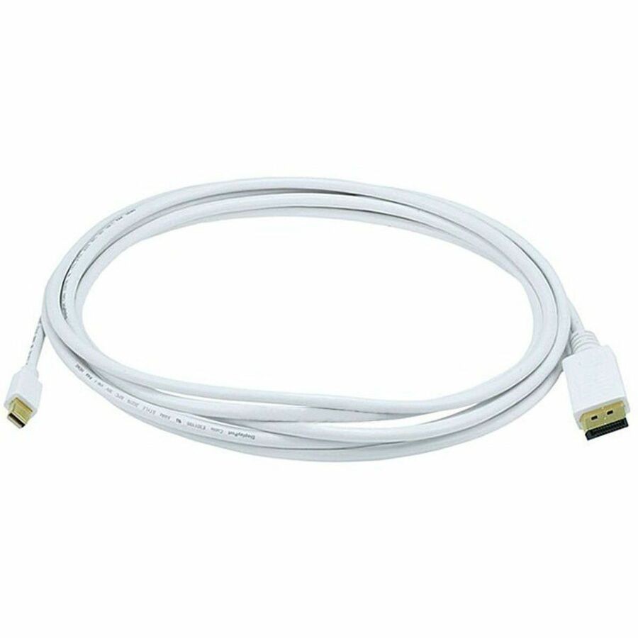 Monoprice Mini Displayp To Displayp Cable-White10f