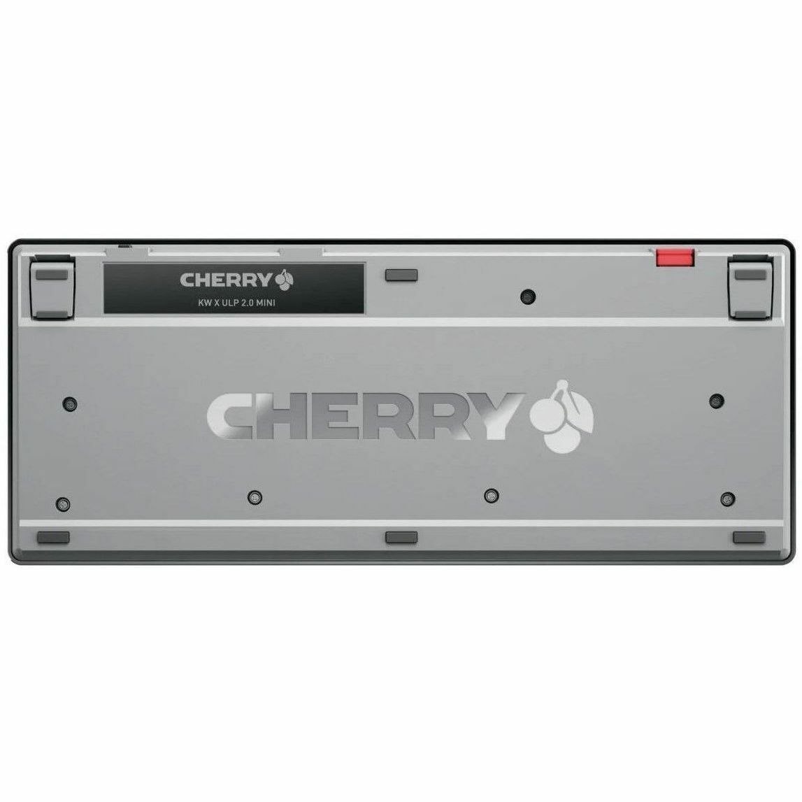 CHERRY MXU-270 Keyboard - Wired/Wireless Connectivity - USB 2.0 Type A Interface - RGB LED - English (US) - Black