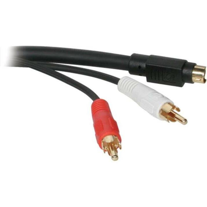 C2G 50ft Value Series S-Video + RCA Stereo Audio Cable