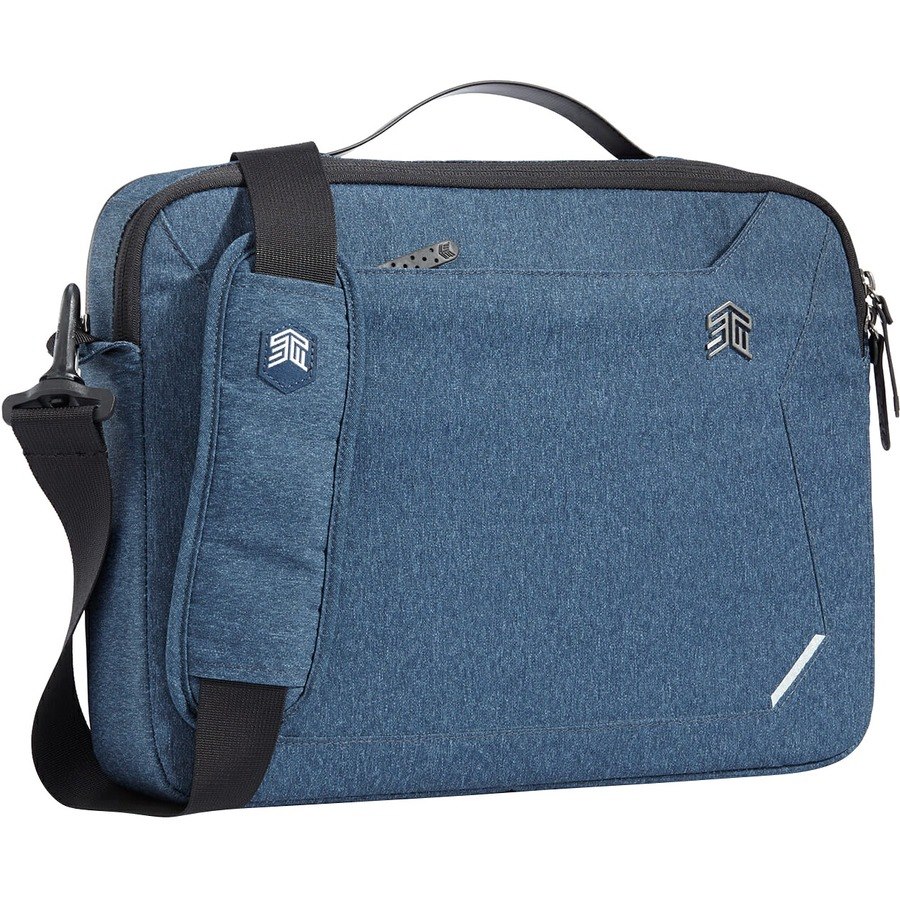 STM Goods Myth Carrying Case (Briefcase) for 38.1 cm (15") to 40.6 cm (16") Apple Notebook, MacBook Pro - Slate Blue