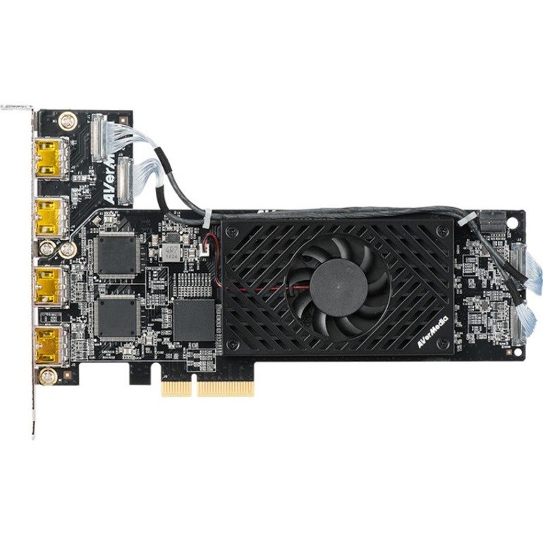 AVerMedia 1080p60 HDMI 4-Channel PCIe Video Capture Card w/ Low Profile