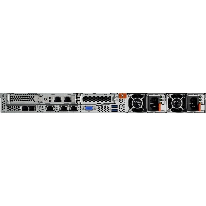 Lenovo ThinkSystem SR530 7X08A08BAU 1U Rack Server - 1 Xeon Gold 5218 2.30 GHz - 8 GB RAM - 12Gb/s SAS, Serial ATA/600 Controller