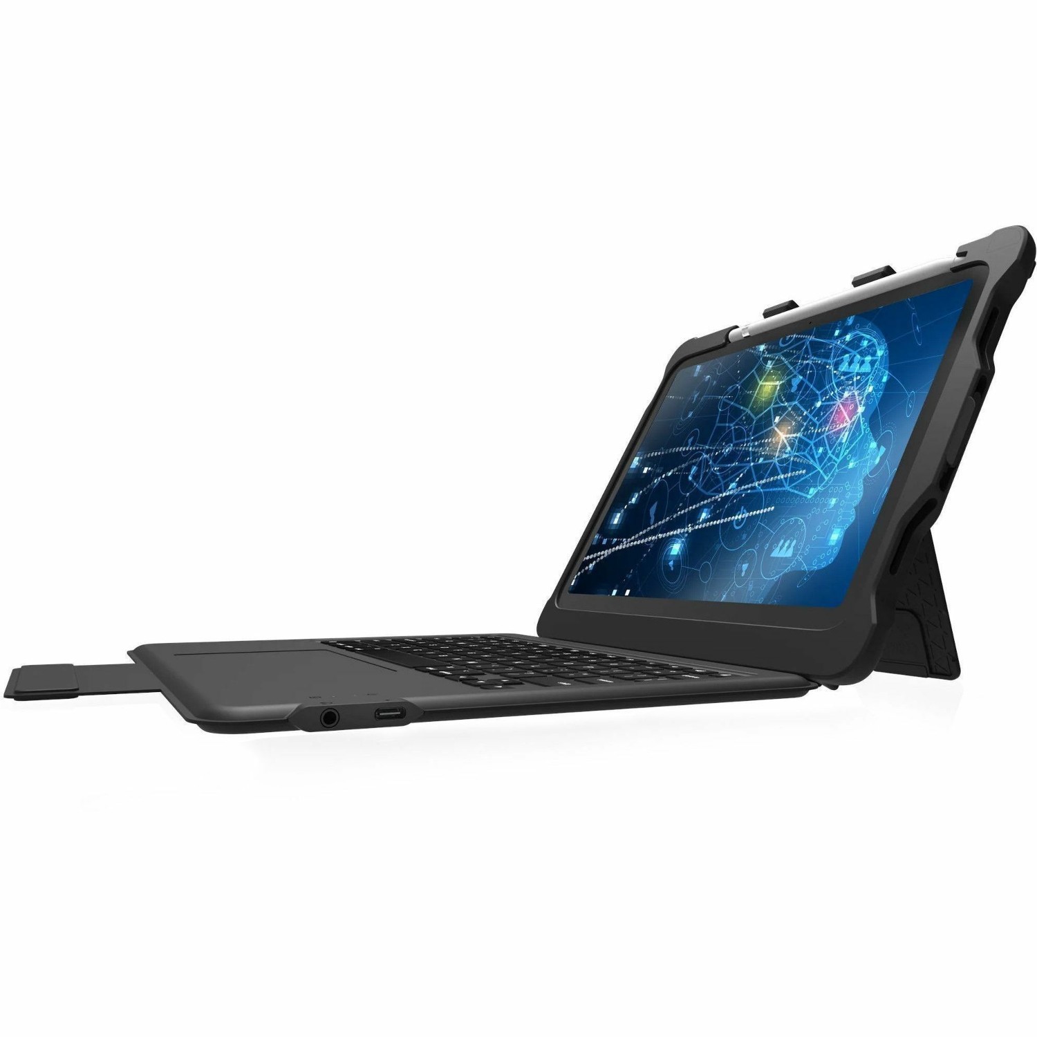 STM Goods Dux Rugged Keyboard/Cover Case Apple iPad (10th Generation) iPad - Black