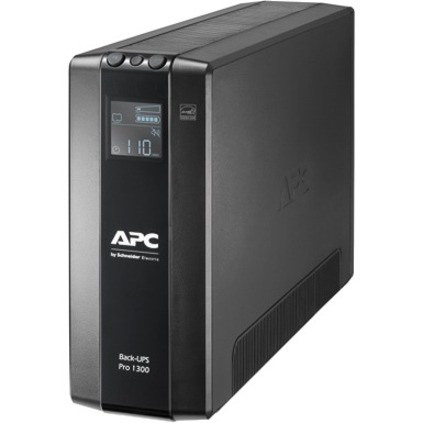 APC by Schneider Electric Back-UPS Pro BR1300MI Line-interactive UPS - 1.30 kVA/780 W