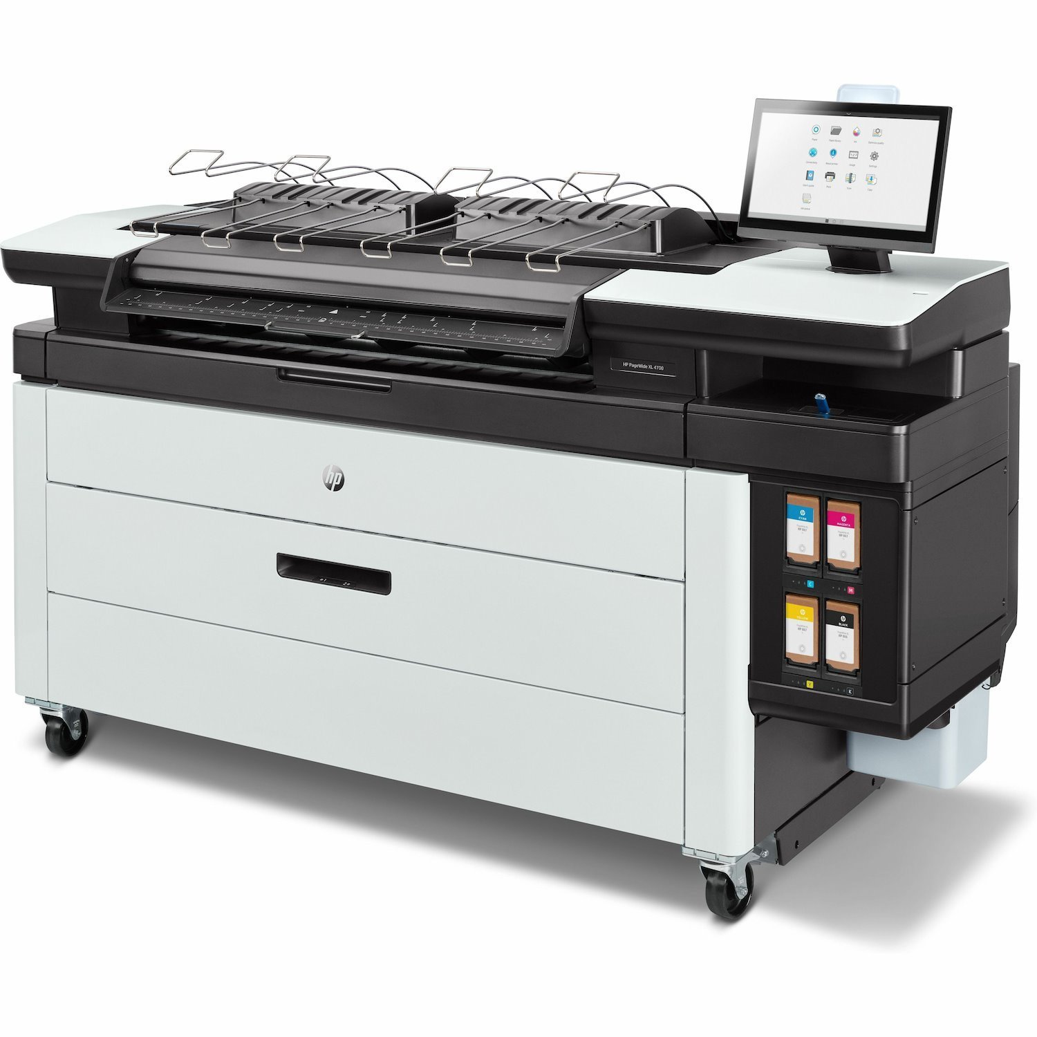 HP PageWide XL 4700 A1 Inkjet Large Format Printer - Includes Scanner, Printer - Color