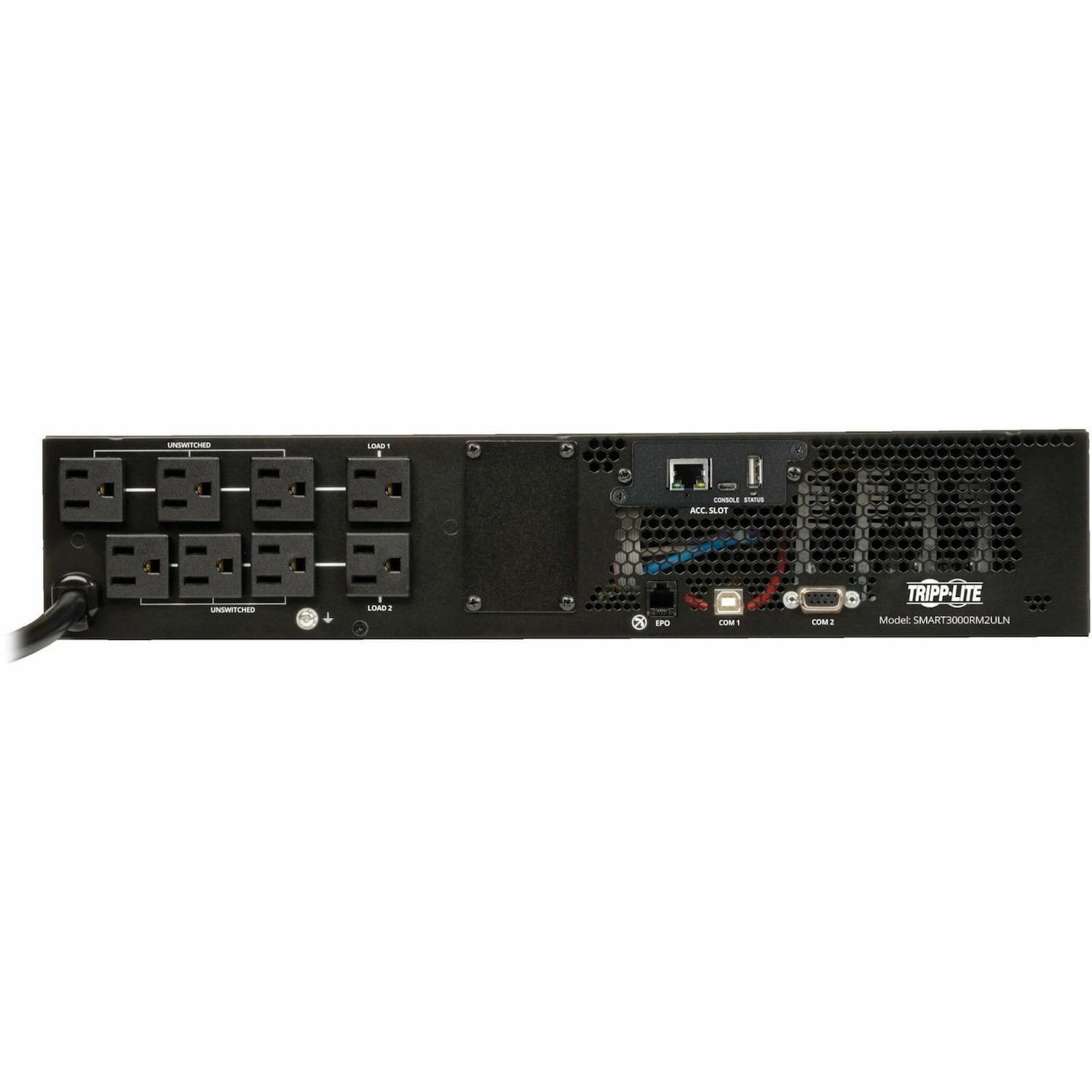 Eaton Tripp Lite Series SmartPro 1500VA 1440W 120V Line-Interactive Sine Wave UPS - 8 Outlets, Preinstalled WEBCARDLXE Network Interface, 2U Rack/Tower