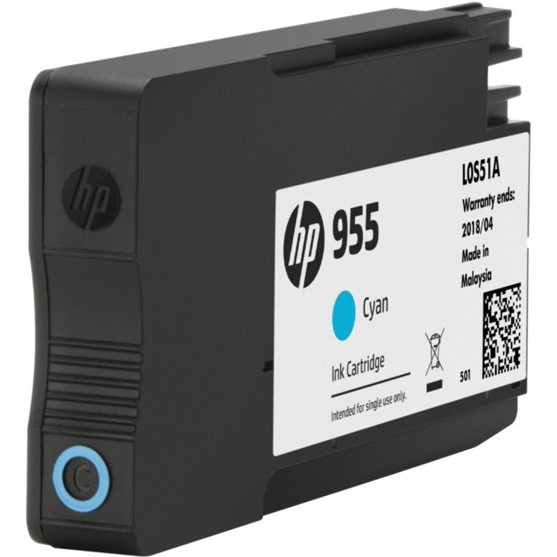 HP 955 Original Inkjet Ink Cartridge - Cyan Pack