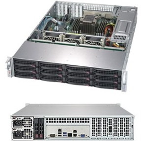 Supermicro SuperStorage 5029P-E1CTR12L Server Barebone System - 2U Rack-mountable - Socket P LGA-3647 - 1 x Processor Support