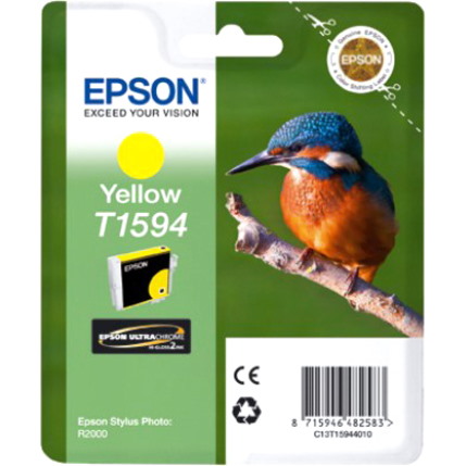 Epson UltraChrome Hi-Gloss2 T1594 Original Inkjet Ink Cartridge - Yellow Pack