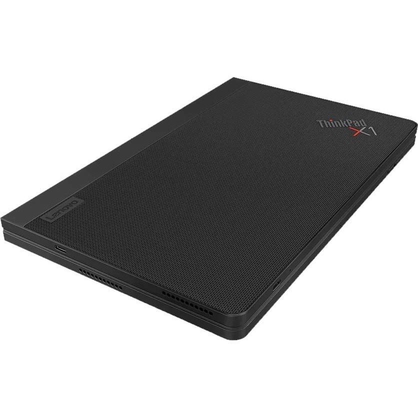 Lenovo ThinkPad X1 Fold Gen 1 21ES000KCA 16.3" Touchscreen Detachable 2 in 1 Notebook - HD - Intel Core i7 12th Gen i7-1250U - Intel Evo Platform - 16 GB - 512 GB SSD - French Keyboard - Performance Black