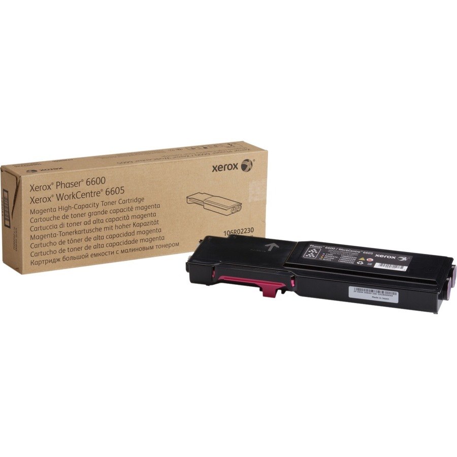 Xerox Original High Yield Laser Toner Cartridge - Magenta Pack