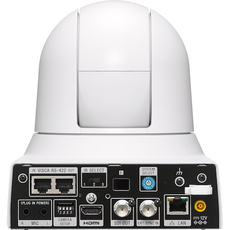 Sony Pro BRC-X400 8.5 Megapixel HD Network Camera - Dome - White