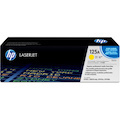 HP 125A (CB542A) Original Standard Yield Laser Toner Cartridge - Single Pack - Yellow - 1 Each