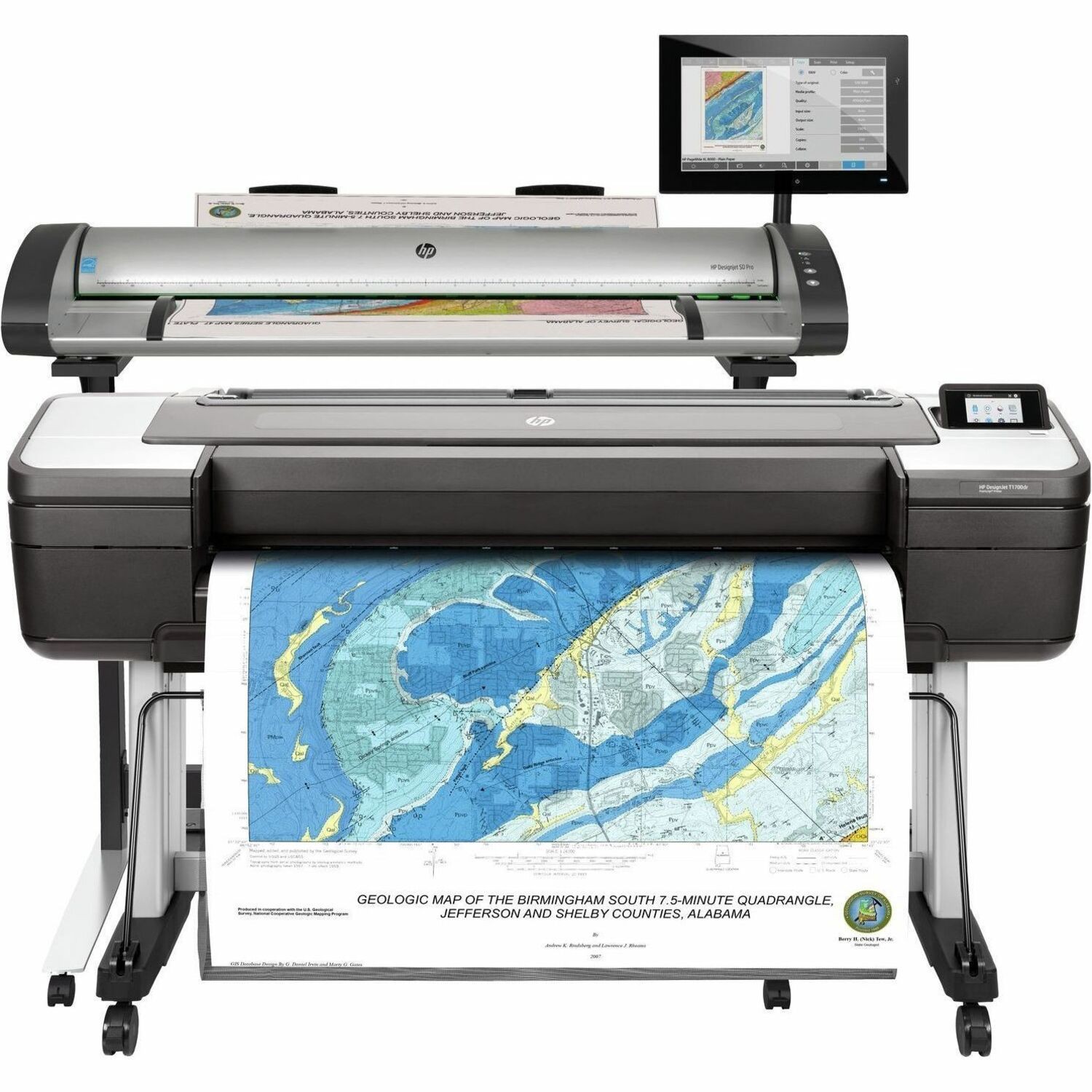 HP DESIGNJET SD PRO 44 INCH MFP PRINTER A4, A3, A2, A1, A0 - 3YR
