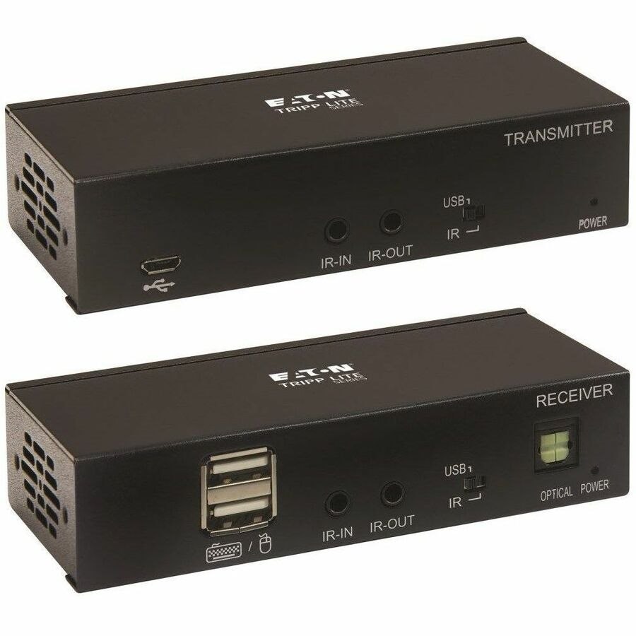 Tripp Lite by Eaton B127A-1A1-BHBH Video Extender Transmitter/Receiver - Wired - TAA Compliant