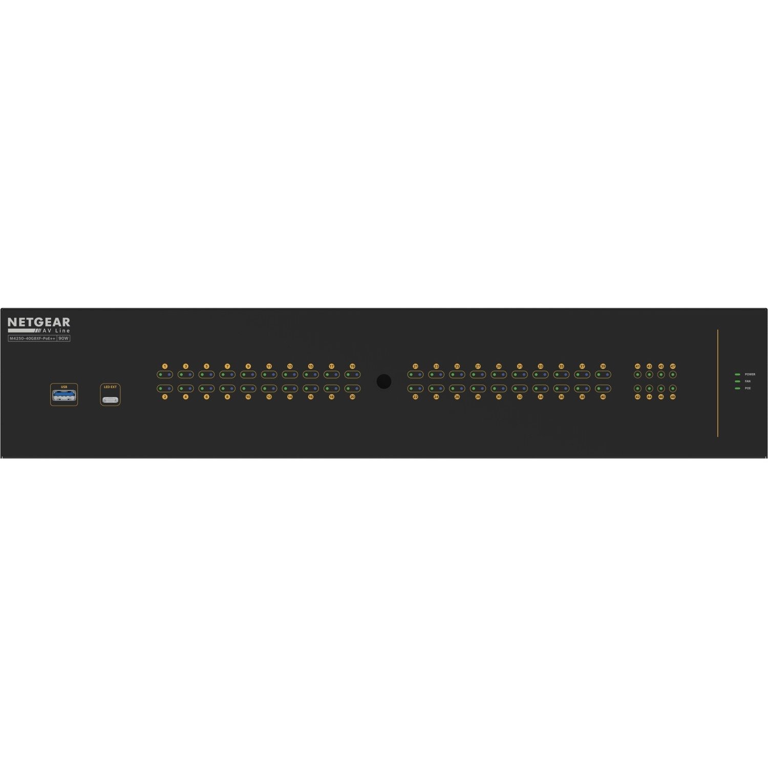 Netgear M4250-40G8XF-PoE++ AV Line Managed Switch