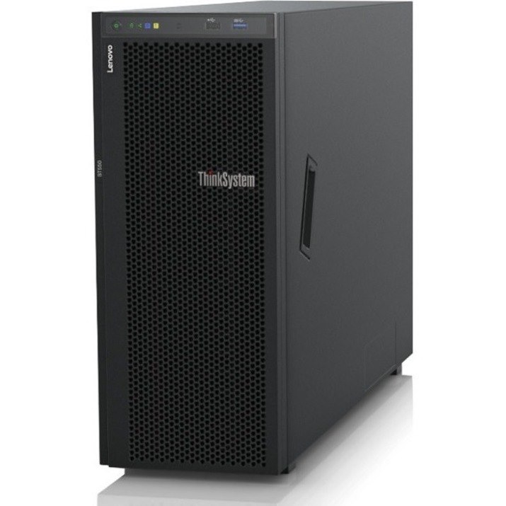 Lenovo ThinkSystem ST550 7X10A0D4EA 4U Toren Server - 1 Xeon Silver 4210R 2,40 GHz - 16 GB RAM - 12Gb/s SAS, Serieel ATA/600 controller