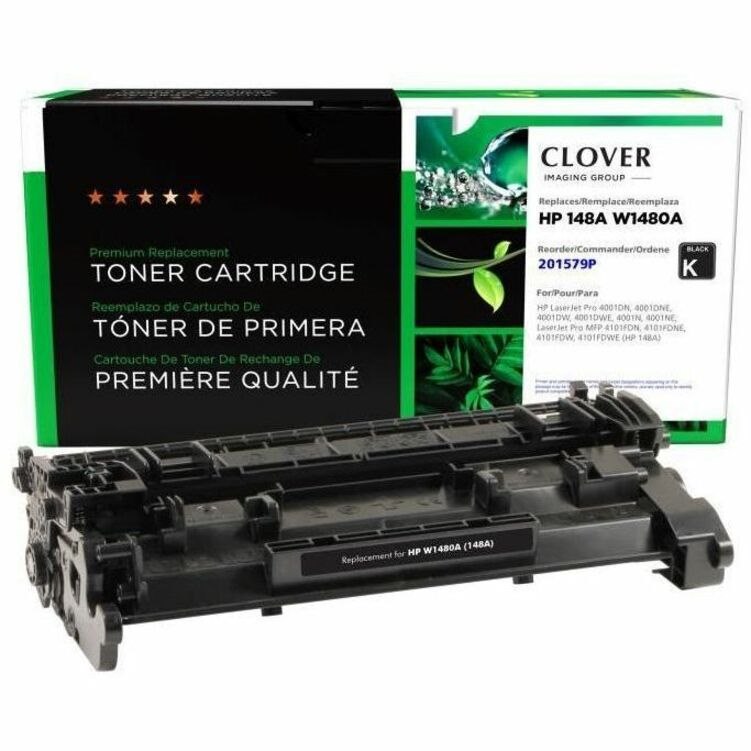 Clover Imaging Remanufactured Toner Cartridge (New Chip) for HP 148A (W1480A)