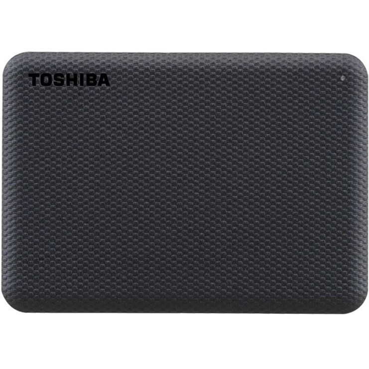 Dynabook Canvio Advance 1 TB Portable Hard Drive - External - Black Textured