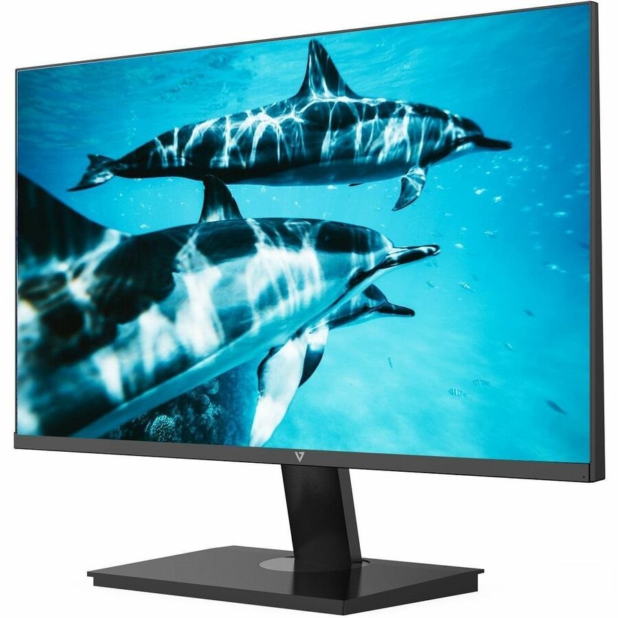 V7 27" FHD 1920x1080 IPS LED Monitor - 16:9 - 27 inch Viewable - In-Plane Switching (IPS) - LED Backlight - 1920 x 1080 - 16.7 Million Colors - FreeSync - 250 Nit Typical - 5 ms - 100 Hz Refresh Rate - HDMI - VGA - Speakers