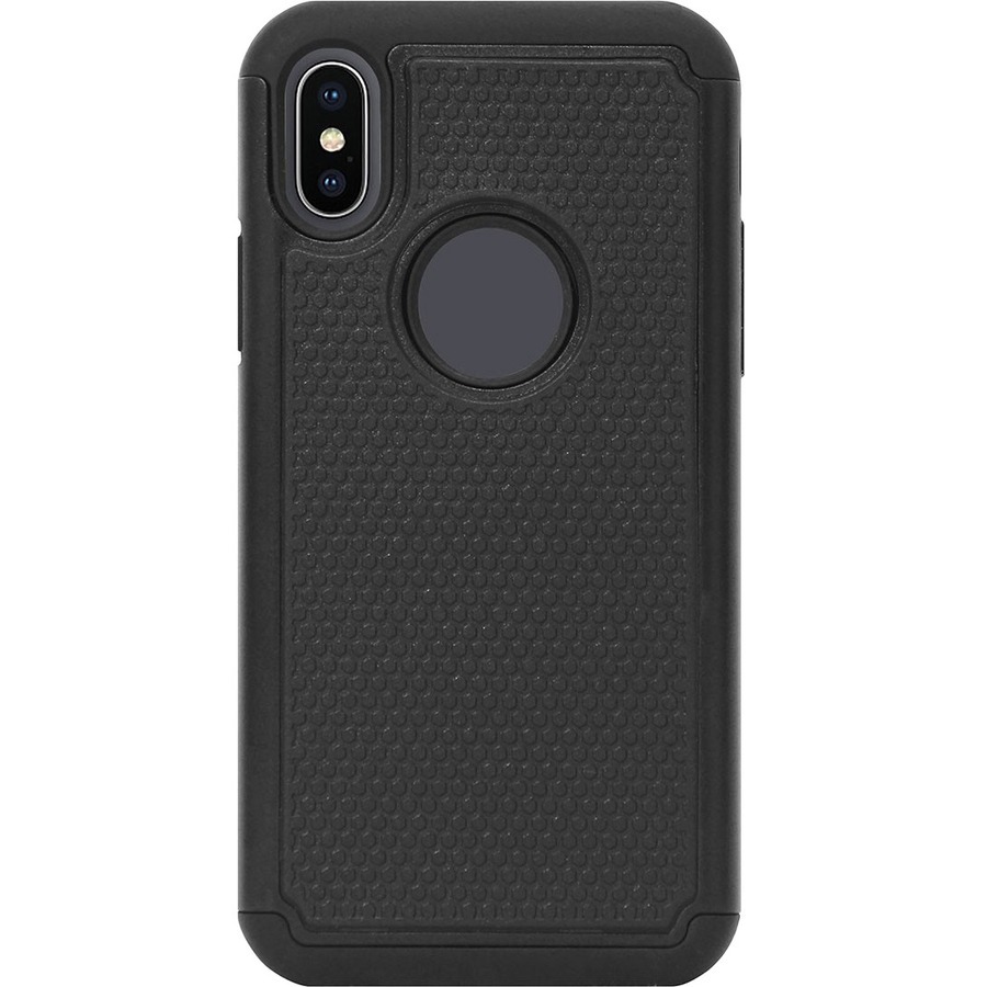 MOBILIS Case for Apple iPhone XS, iPhone X Smartphone - Black