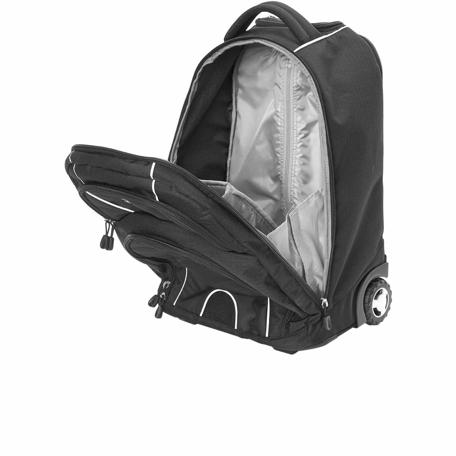 High Sierra Freewheel Carrying Case (Rolling Backpack) for 38.1 cm (15") to 43.2 cm (17") Notebook - Black