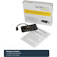 StarTech.com USB-C to Ethernet Adapter with 3-Port USB 3.0 Hub and Power Delivery - USB-C GbE Network Adapter + USB Hub w/ 3 USB-A Ports
