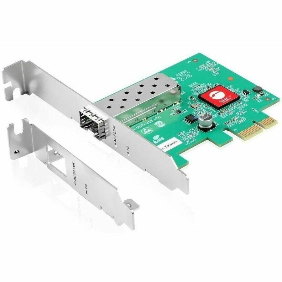 SIIG Single Port 1G SFP Ethernet Network PCIe Card - 1Gbps - TAA Compliant