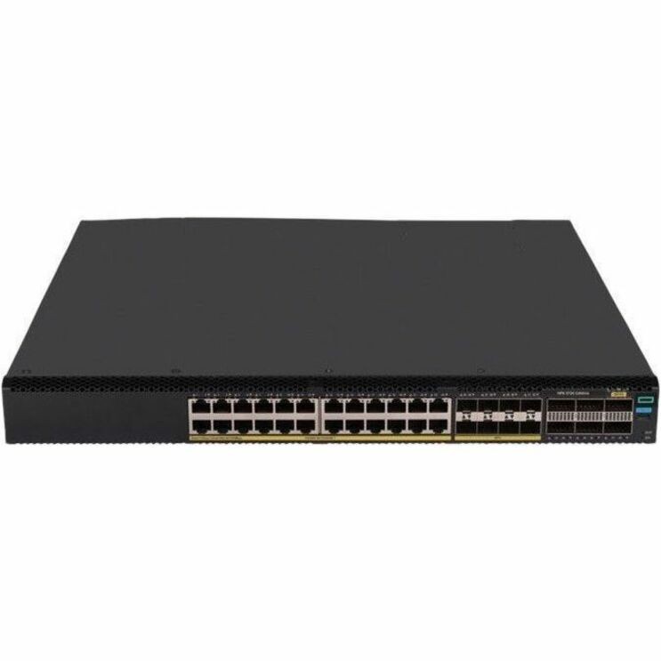 HPE Comware 5720 S2N59A 24 Ports Manageable Ethernet Switch - Gigabit Ethernet, 2.5 Gigabit Ethernet, 5 Gigabit Ethernet, 10 Gigabit Ethernet, 100 Gigabit Ethernet - 1000Base-T, 2.5GBase-T, 5GBase-T, 10GBase-T, 10GBase-X, 1000Base-X, 100GBase-X