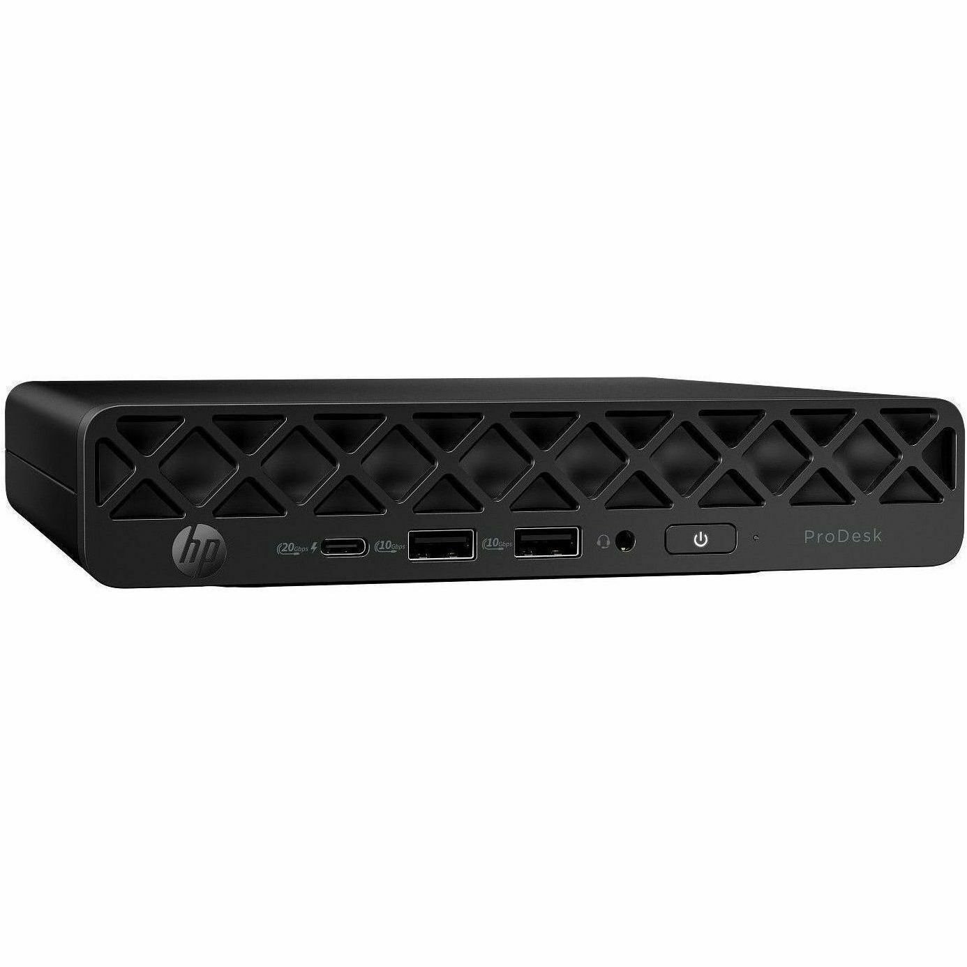 HP ProDesk 4 G1i Desktop Computer - Intel Core Ultra 7 265T - vPro Technology - 32 GB - 512 GB SSD - Mini PC - Jack Black