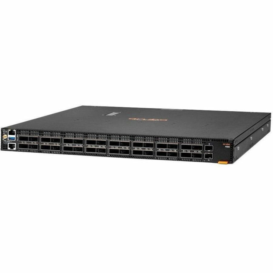 HPE 9300 9300-32D Manageable Layer 3 Switch - 100 Gigabit Ethernet - 10GBase-X, 20GBase-X, 40GBase-X - TAA Compliant
