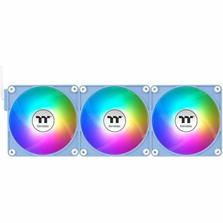 Thermaltake CT140 EX Reverse ARGB Sync PC Cooling Fan Hydrangea Blue (3-Fan Pack) - 3 Pack