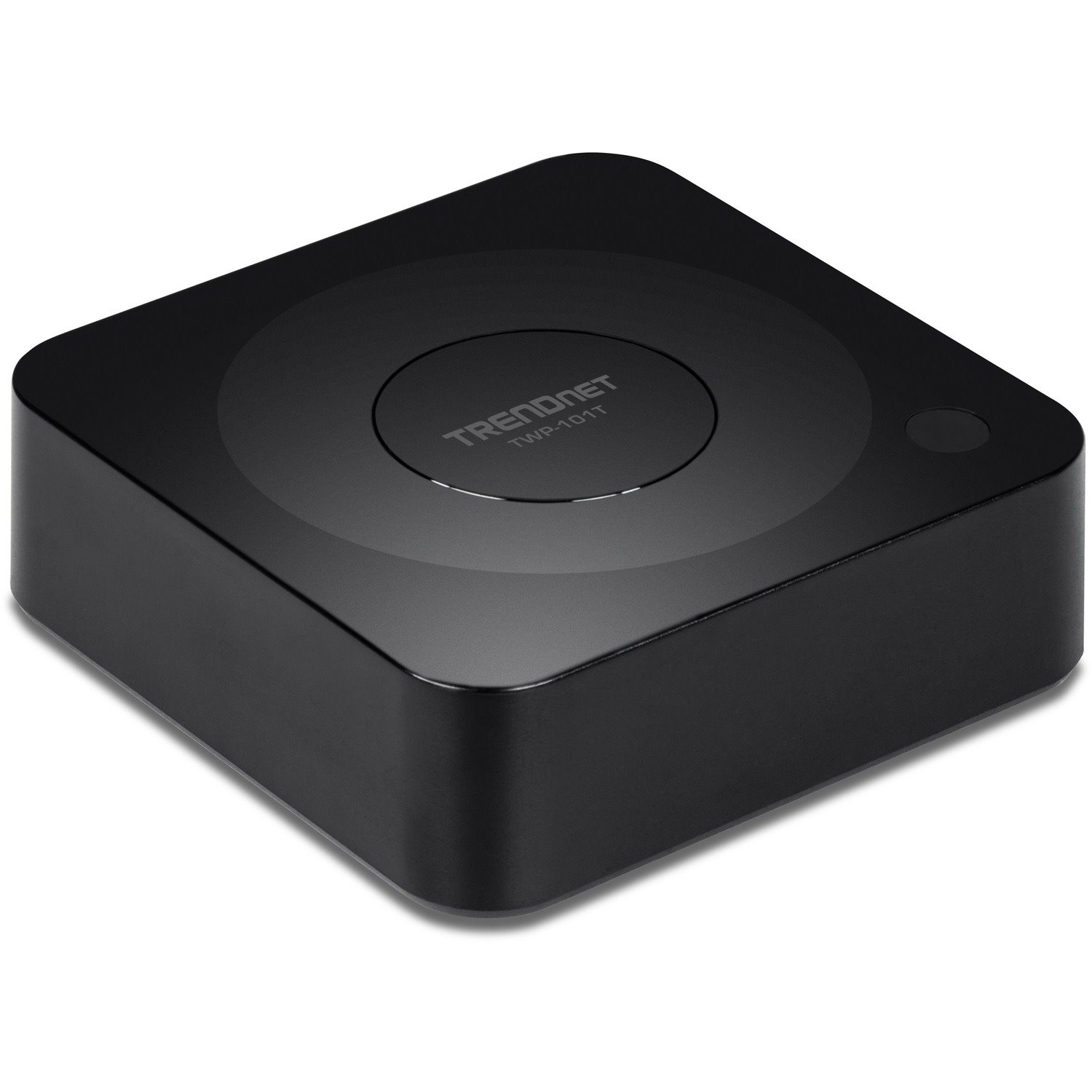 TRENDnet 4K Wireless Presenter Add-on Transmitter , Designed To Connect with the TWP-100R1K Wireless Receiver, 1 x HDMI Port, Share 4K Content, Wireless Screen Sharing, Black, TWP-101T