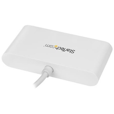 StarTech.com USB Hub - USB Type C - External - White