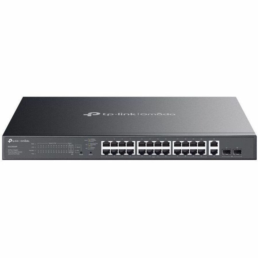 Omada ES228GMP 26 Ports Manageable Ethernet Switch - Gigabit Ethernet - 10/100/1000Base-T, 1000Base-X