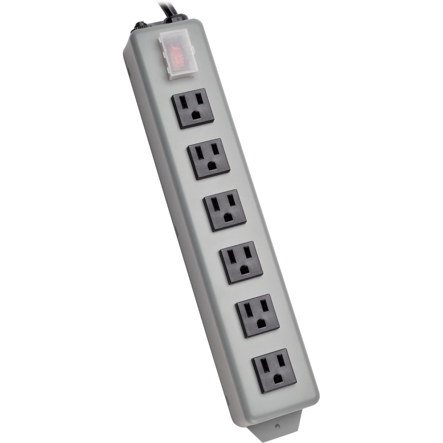 Eaton Tripp Lite Series Industrial Power Strip Metal, Lighted Power Switch, 6-Outlet, 6 ft. (1.8 m) Cord