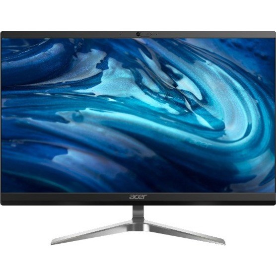 Acer Veriton VZ2594G All-in-One Computer - Intel Core i5 12th Gen i5-1235U Deca-core (10 Core) - 8 GB RAM DDR4 SDRAM - 512 GB PCI Express SSD - 60.5 cm (23.8") Full HD 1920 x 1080 - Desktop