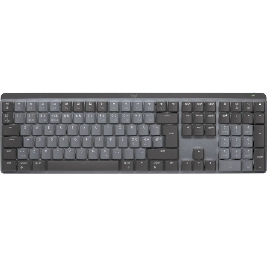 Logitech MX Mechanical Mini Keyboard - Wireless Connectivity - Graphite