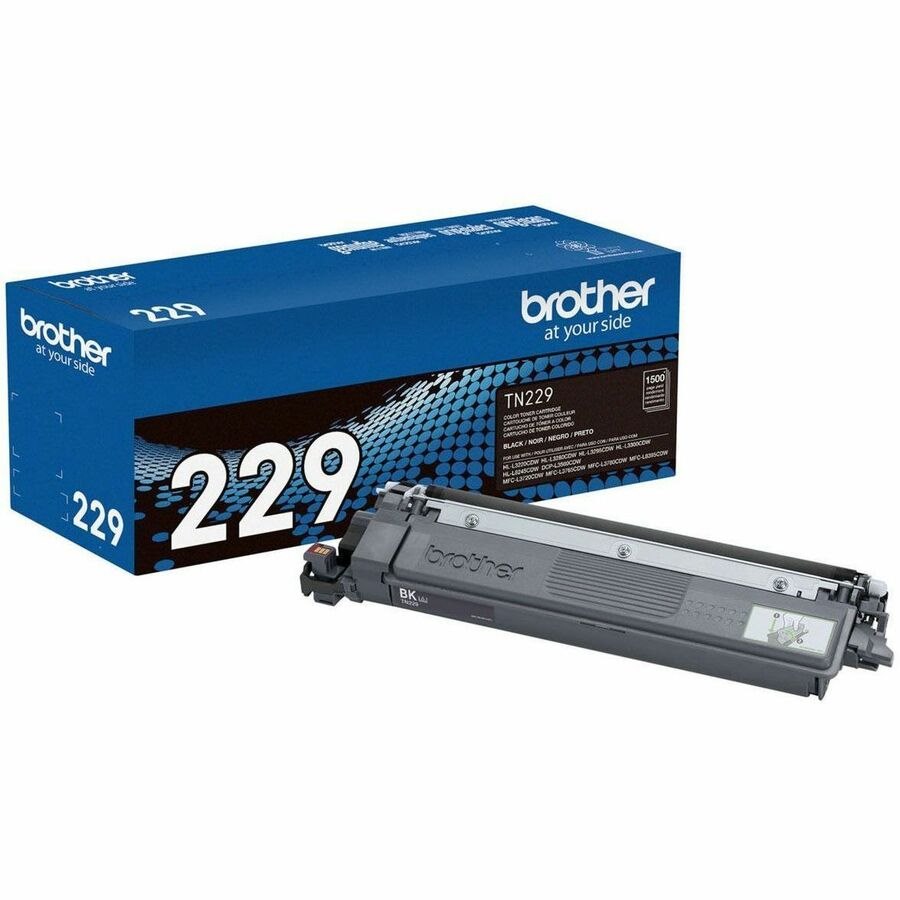 Brother Genuine TN229BK Standard Yield Black Toner Cartridge