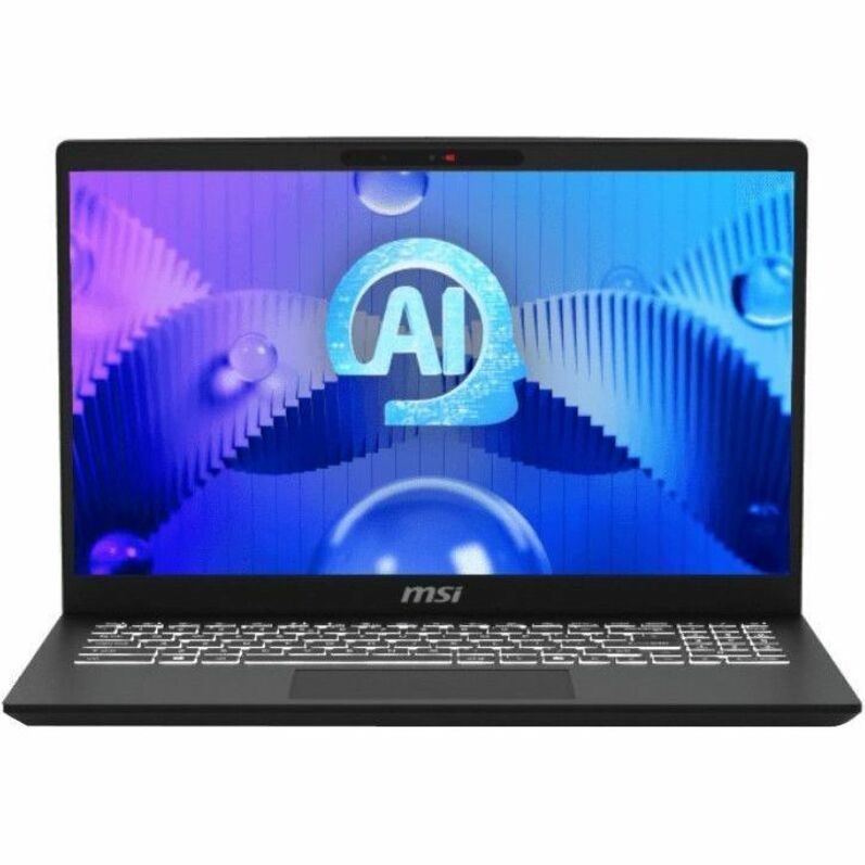 MSI Modern 15 H AI C1M Modern 15 H AI C1MG-037AU 15.6" Notebook - Full HD - Intel Core Ultra 7 155H - 16 GB - 1 TB SSD - Classic Black