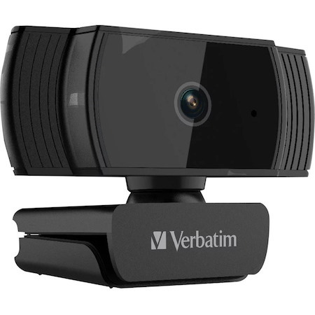 Verbatim Webcam - 2 Megapixel - 30 fps - Black - USB 2.0 - 1 Pack(s)