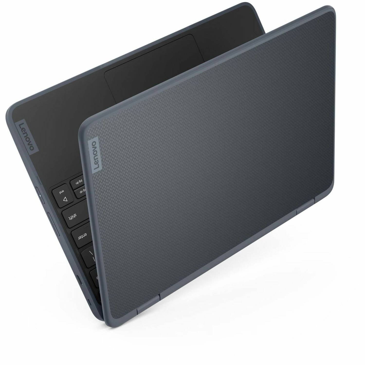 Lenovo 300w Gen 5 83LF0005US 11.6" Touchscreen Convertible 2 in 1 Notebook - HD - 60 Hz - Intel N-Series N150 - 8 GB - 128 GB SSD - English Keyboard - Slate Gray