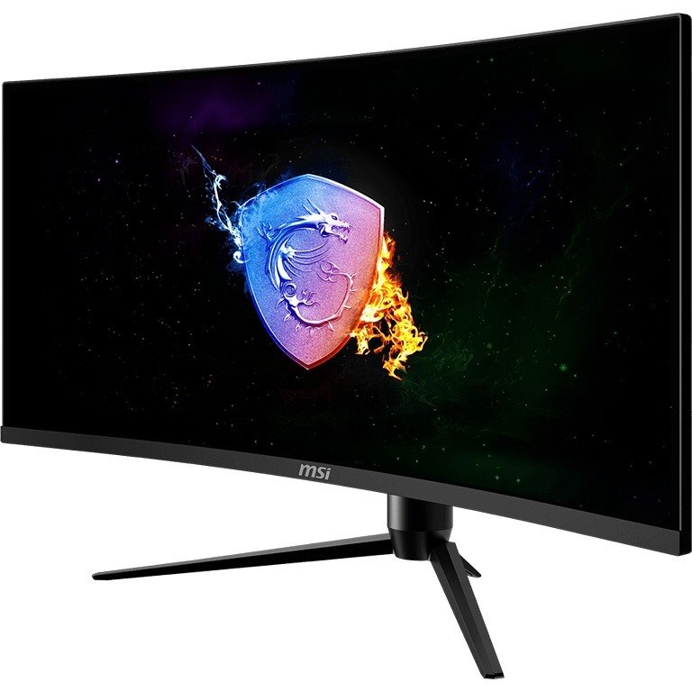 MSI Optix MAG342CQ 34" Class UW-QHD Curved Screen Gaming LCD Monitor - 21:9 - Black