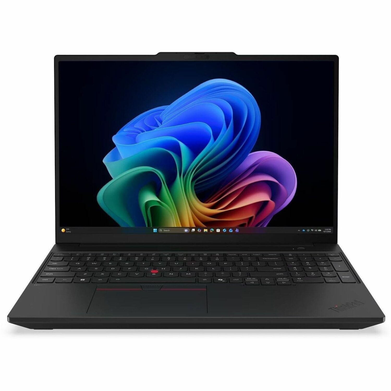 Lenovo ThinkPad T16 Gen 5 21WT000GUS 16" Touchscreen Copilot+ PC Notebook - WUXGA - 60 Hz - Intel Core Ultra 7 Series 3 365 - vPro Technology - 32 GB - 512 GB SSD - English Keyboard - Black