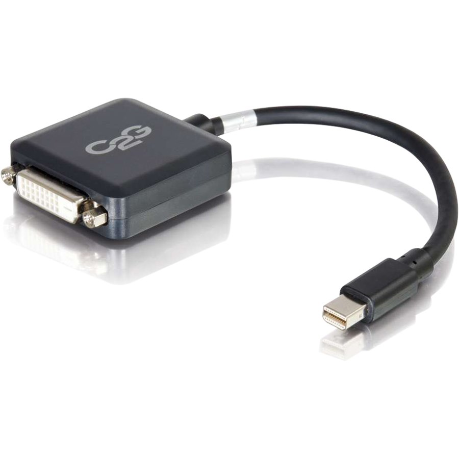 C2G Mini DisplayPort to DVI Adapter - Mini DP to Single Link DVI-D - M/F