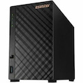 Asustor Drivestor 2 Lite AS1102TL, 2 Bay NAS Enclosure Network Storage, 1.7GHz Quad Core, 1GbE Port, 1GB RAM DDR4, Network Attached Storage for Cloud Storage (Diskless)