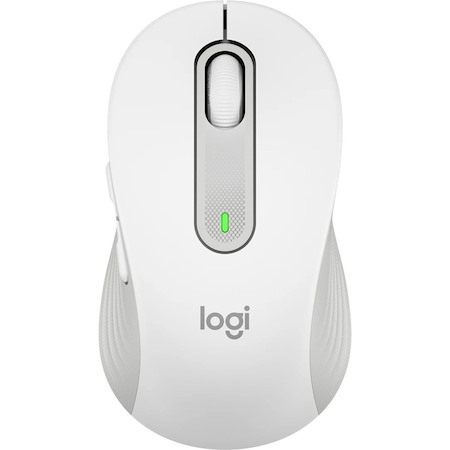 Logitech Signature M650 Wireless Mouse - For Small to Medium Sized Hands, 2-Year Battery, Silent Clicks, Off-white