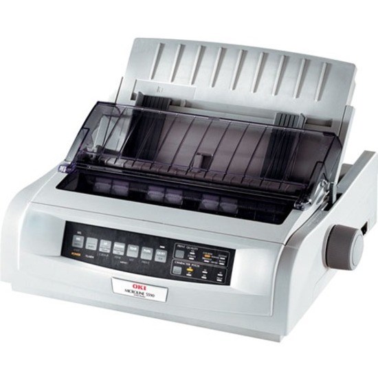 Oki MICROLINE 5591 24-pin Dot Matrix Printer - Monochrome - Energy Star