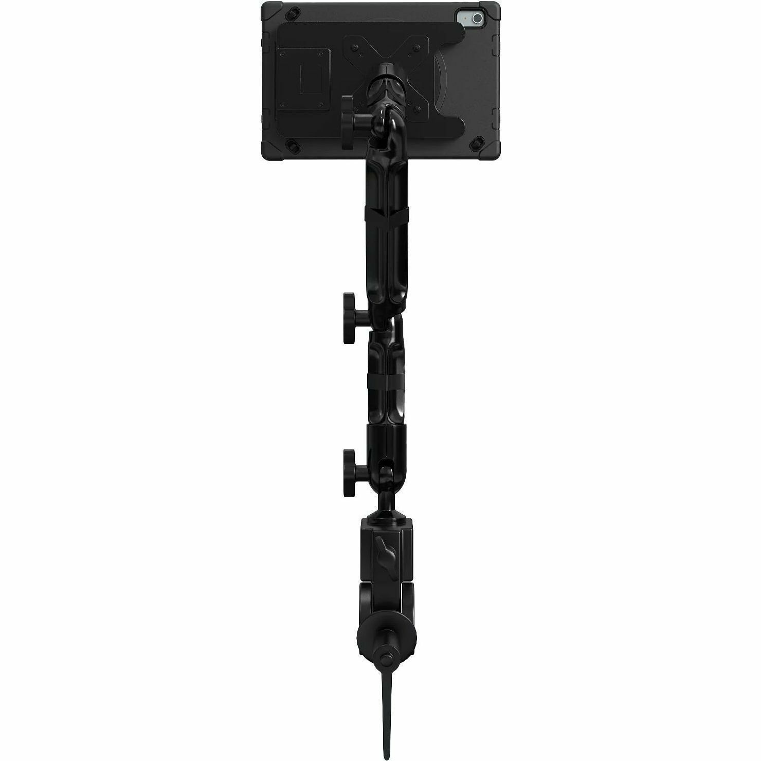 CTA Digital Custom Flex Clamp Mount for Tablet Case, iPad (10th Generation) - Black - Landscape/Portrait