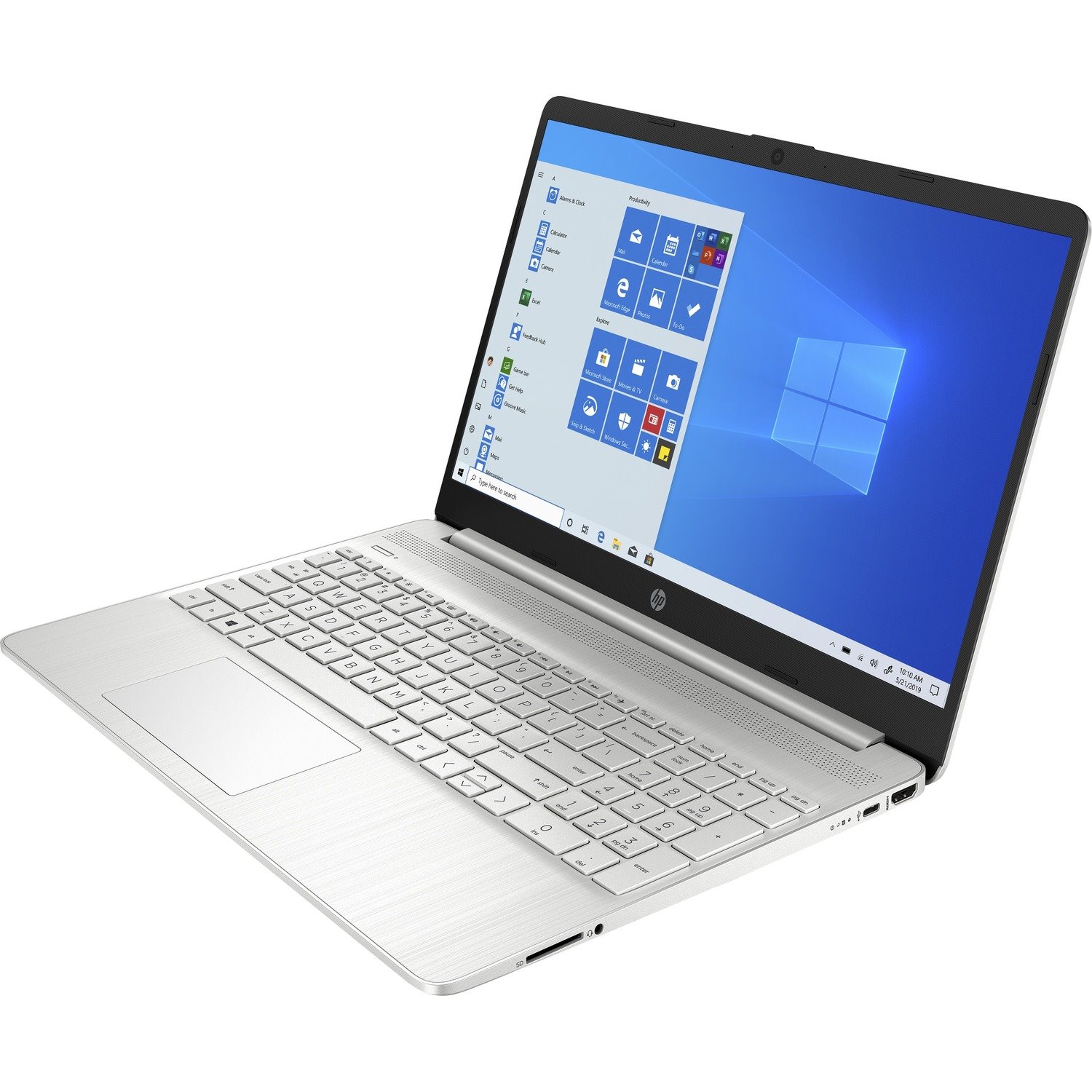 HP 15s-fq0000 15s-fq2037na 39.6 cm (15.6") Notebook - Full HD - Intel Core i5 11th Gen i5-1135G7 - 8 GB - 256 GB SSD - Natural Silver